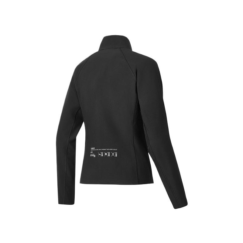 Skechers Logo Comfortable Breathable Soft Woven Jacket Women Jackets Carbon-Black P424W226-0018