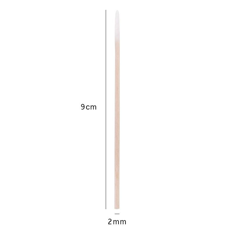 100Pcs Disposable Wooden Cotton Swabs Stick Eyelash Extension tool Glue Removing Makeup Tool Clean Stick Lash Accessorie