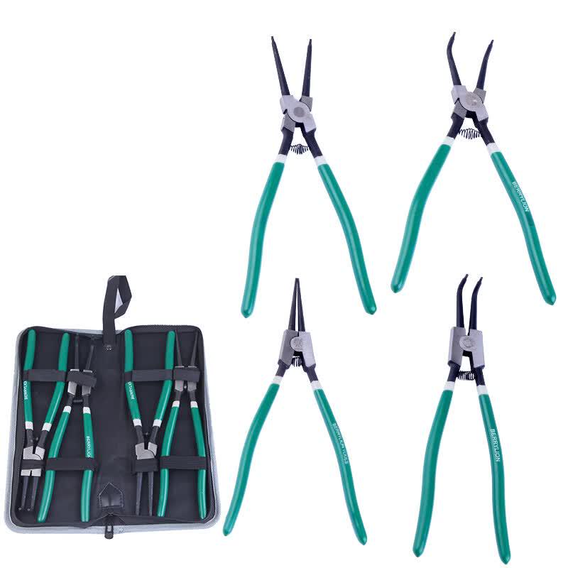 Berry Lion 4-Piece Snap Ring Pliers Set
