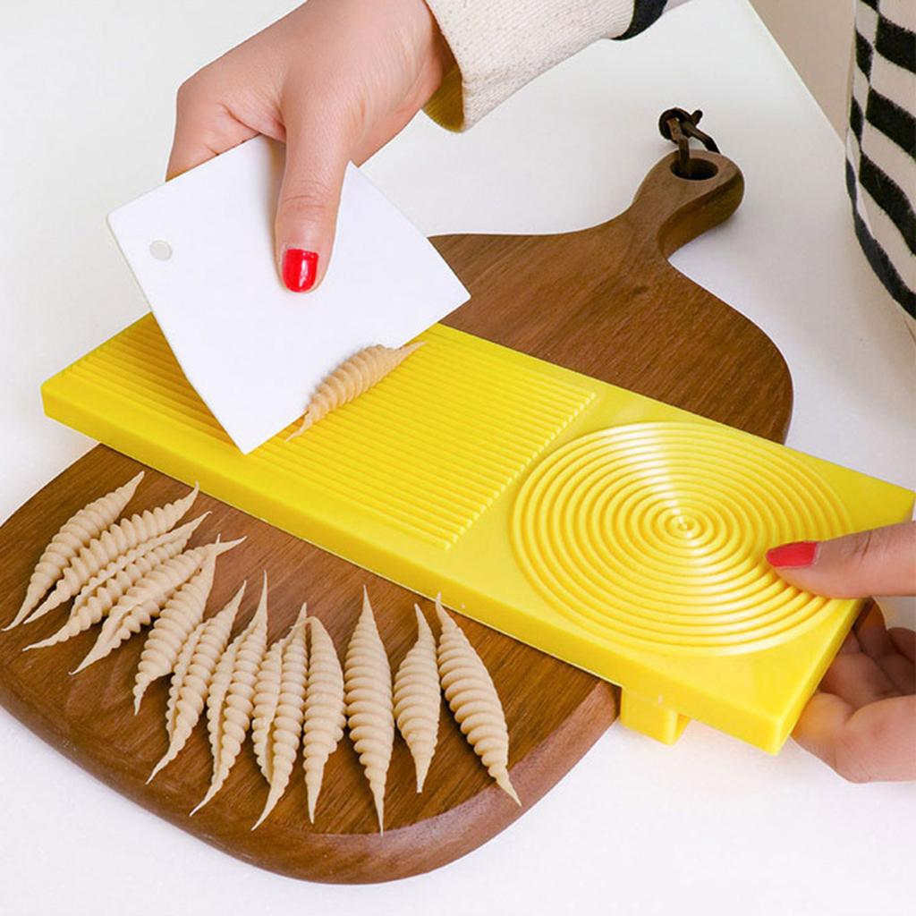 Set Placă de Rulat Aluat DIY Spaghetti Macaroni Făcător de Paste Placă de Plastic pentru Făcut Paste Instrument pentru Făcut Suplimente Alimentare Durabil