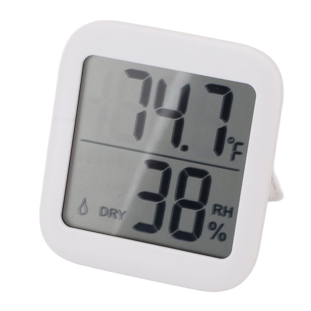 Digital Thermometer Hygrometer with Magnetic Tablestand LCD Display Indoor Temperature Humidity Meter for Home