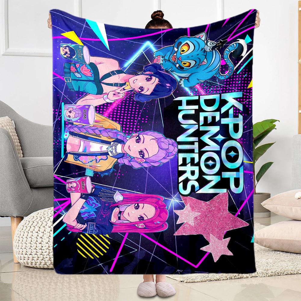 Colorful Friends Party Blanket Warmthful Decor Suitable for Bed Chair Bedding for All Occasions Warmthful Decor Gift for Travel Home Birthdays