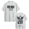Summer Hot Sale Rapper Don Omar The Last King Tour 2026 Print Tshirts Unisex Unisex Vintage Top Hip Hop Streetwear Oversized Tshirt