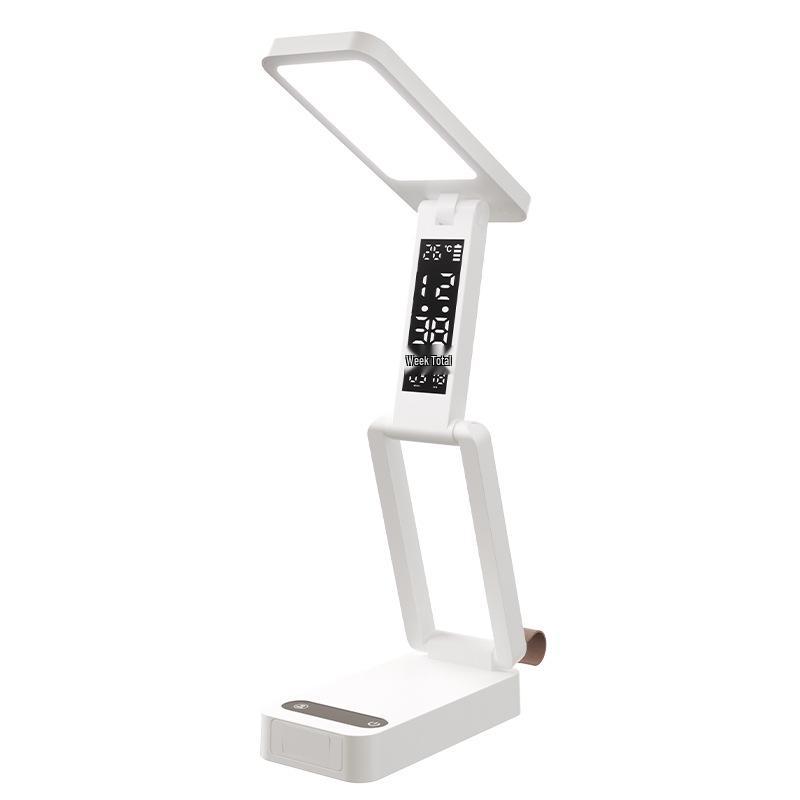 Smart Rechargeable Folding Table Lamp for Students with Eye Protection and Timer