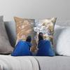 Waves Break Beneath My Feet Square Pillowcase Polyester Linen Velvet Printed Zip Decorative Sofa Cushion Cover
