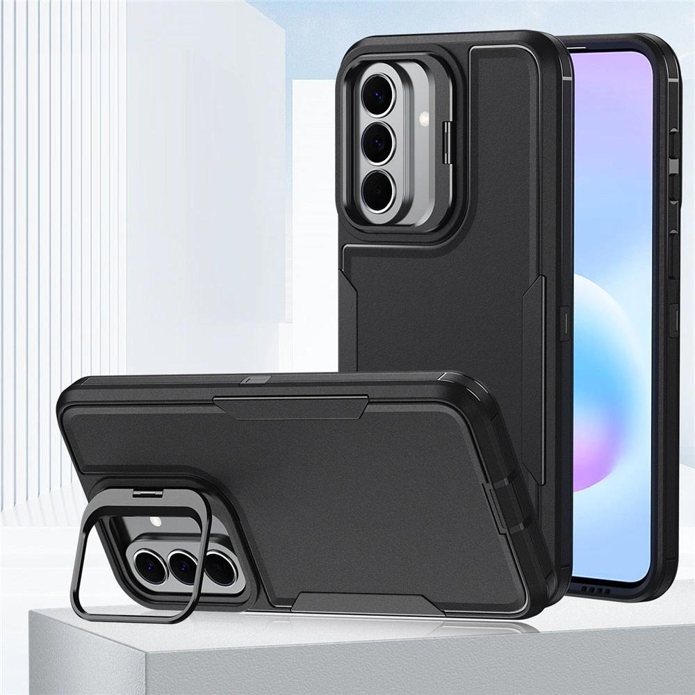 Armored Case for Samsung Galaxy A27 5G, with Stand, Black