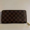 Used Damier Long Wallet Zippy Wallet