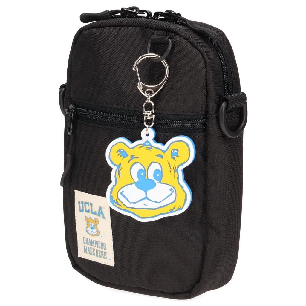 [UCLA] 002 Mini Shoulder Bag, Vertical Style, Town, Leisure, Travel, Festivals, 440-110, Black