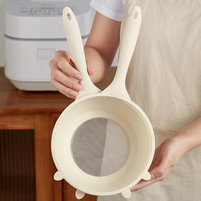 Gadu Multi-functional Fine Mesh Rice Washing Bowl & Colander