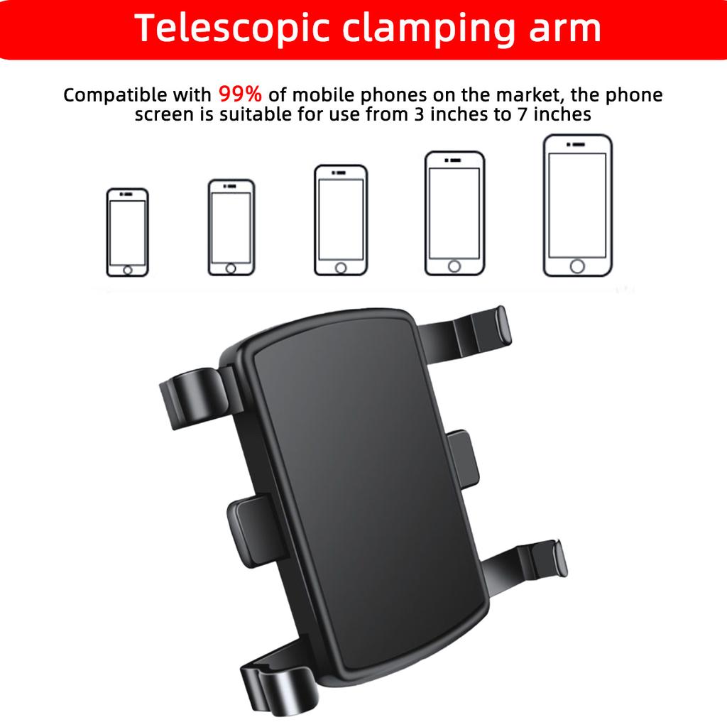 Universal Car Phone Holder Home Phone Holder 360 Degree Rotating Instrument Panel Phone Holder Can Be Clipped Onto A Desktop