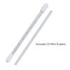 30/60Pcs Mini Eraser Mechanical Pencil Portable Replacement Tail Erasers Painting Erase Supplies School Students Stationery
