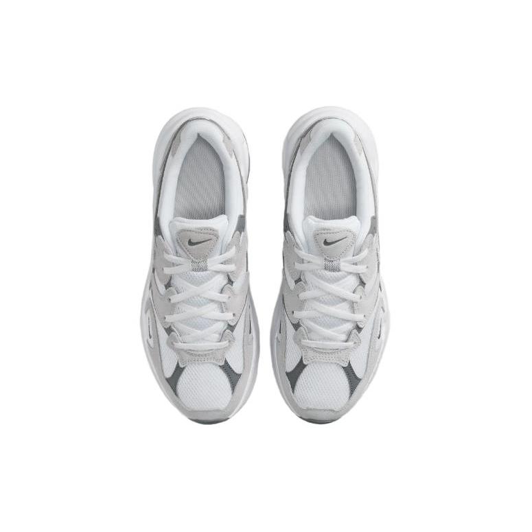 Nike Womens AL8 'Smoke Grey Metallic Silver' (women's sizes) White / Smoke Grey / Black / Metallic Silver Casual Shoes FJ3794 101
