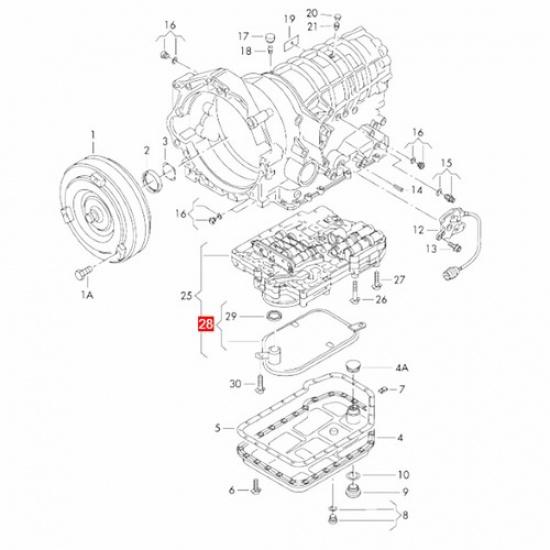 Auto Transmission Filter Fluid Screen for Volkswagen Passat 1998-2005