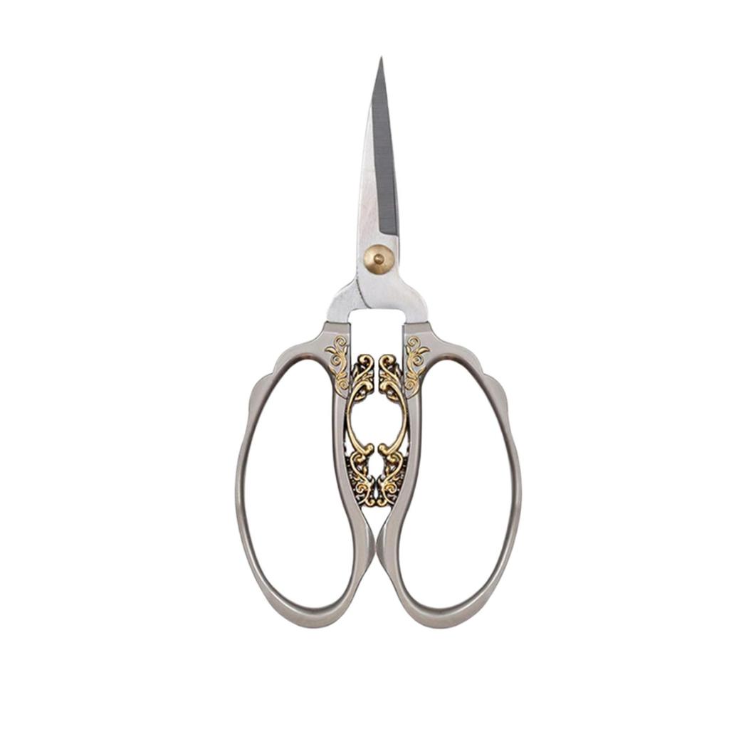Retro Style Sewing Scissors Art Work Crafting Tool Shears Needlework Threading Stitch Tailor