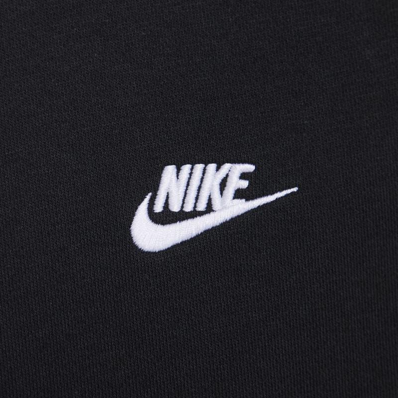 Nike Club Casual Simple Round Neck Pullover Sweatshirt Men sweatshirt Black FN3889010