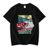 Cars Lightning McQueen Print Fashion Clothing Anime Casual TShirt Women Unisex Cotton Plus Size Loose Short Sleeve TShirt