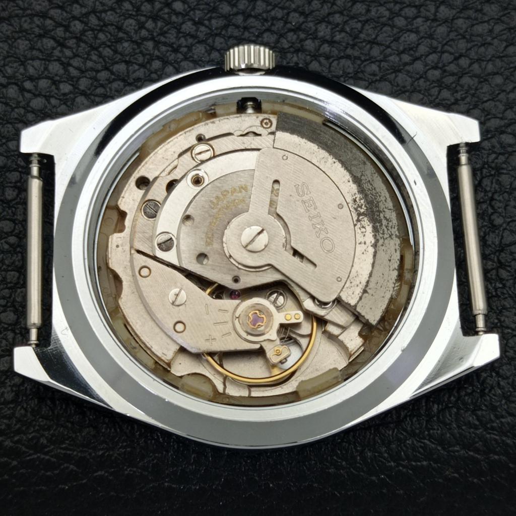 REFURBISHED SEIKO 5 AUTOMATIC MENS WATCH JAPAN MADE WHITE DIAL CUSTOM A440063-2 QV90-a440063