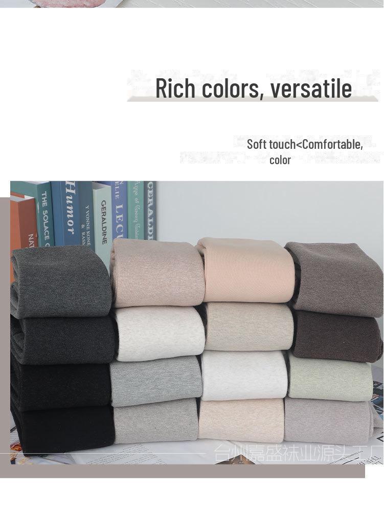 360g Women's Thickened Leggings: High-Elastic, Slimming, and Cotton-Threaded for Autumn/Winter Wear.