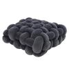 Creative Pillow Simple Style Solid Color Hand Woven Square Sofa Cushion Cushion Plush Breathable Cushion Float Window Cushion