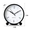 Small Alarm Clock Creative Silent Student Bedside Simple Clock Clock Mini Metal Children's Alarm Clock Luminous