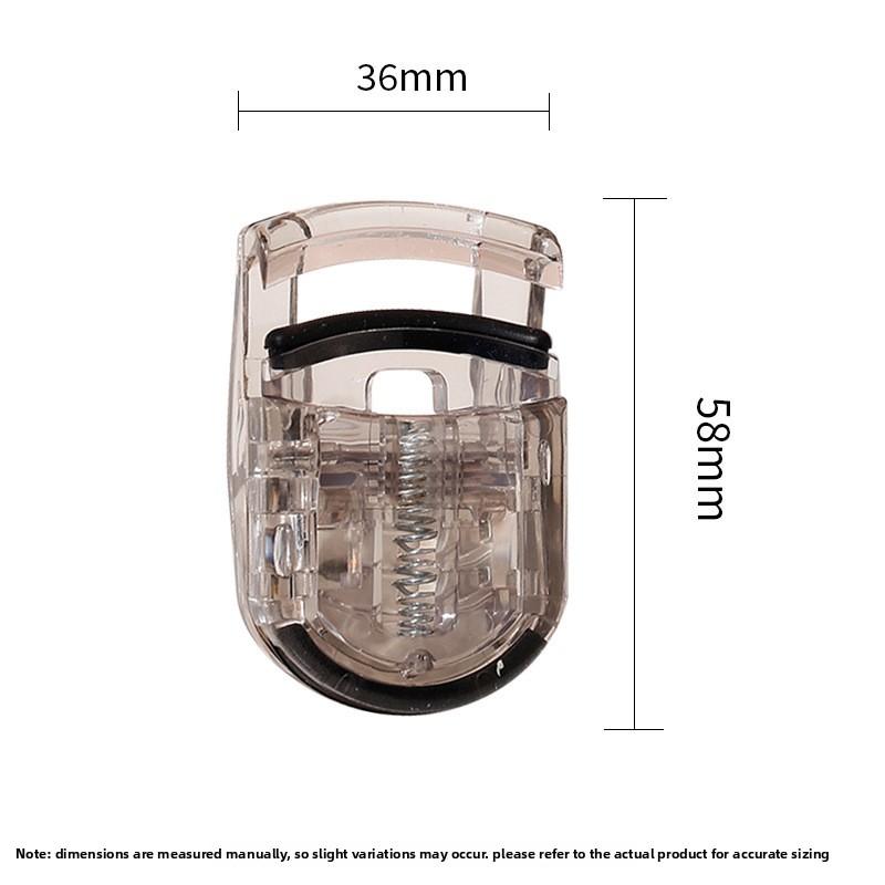 

Portable Mini Eyelash Curler Partial Eyelash Curl Setting Device False Eyelash Assist Easy to Use Beauty Tools чорний