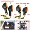 2 pezzi indicatori di direzione universali per motociclette, luce lampeggiante color ambra, illuminazione per moto, luce posteriore personalizzata super luminosa