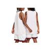 Nike Reversible Jersey Logo Print Crew Neck Sleeveless Vest Kids Tops White FN8348-100