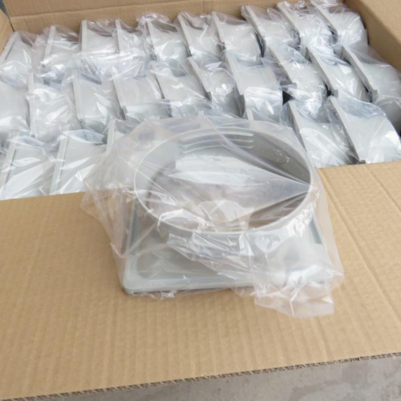 Portable Air Conditioner Exhaust Duct Duckbill Connector, Flat Mouth Interface, Diameter Options: 15CM, 13CM.