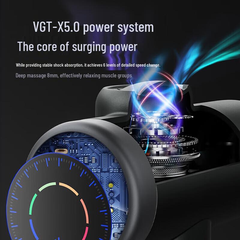 Aux Professional Deep Tissue Massager CN Plug (adapter Included)