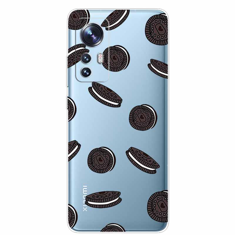 For Xiaomi 12T Case Clear Bumper Soft TPU Phone Cases for Xiaomi 12T Pro 5G Silicone Cover 6.67'' 12 T Transparent Slim Fundas