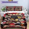 3pcs Duvet Cover Set (1*Duvet Cover + 2*Pillowcase, Without Core), SLAM DUNK Print Bedding Set, Bedroom Decor, All‑Season, Birthday Gift
