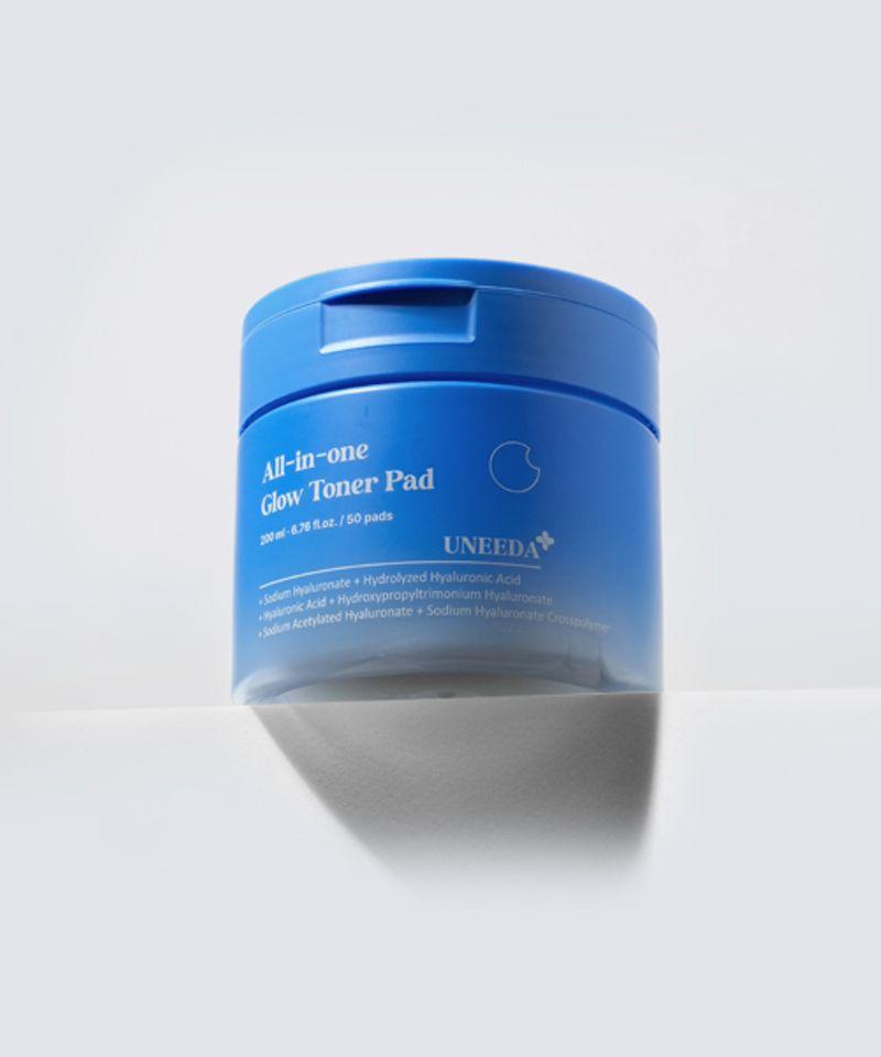 All-in-One Water Glow Toner Pads 200ml