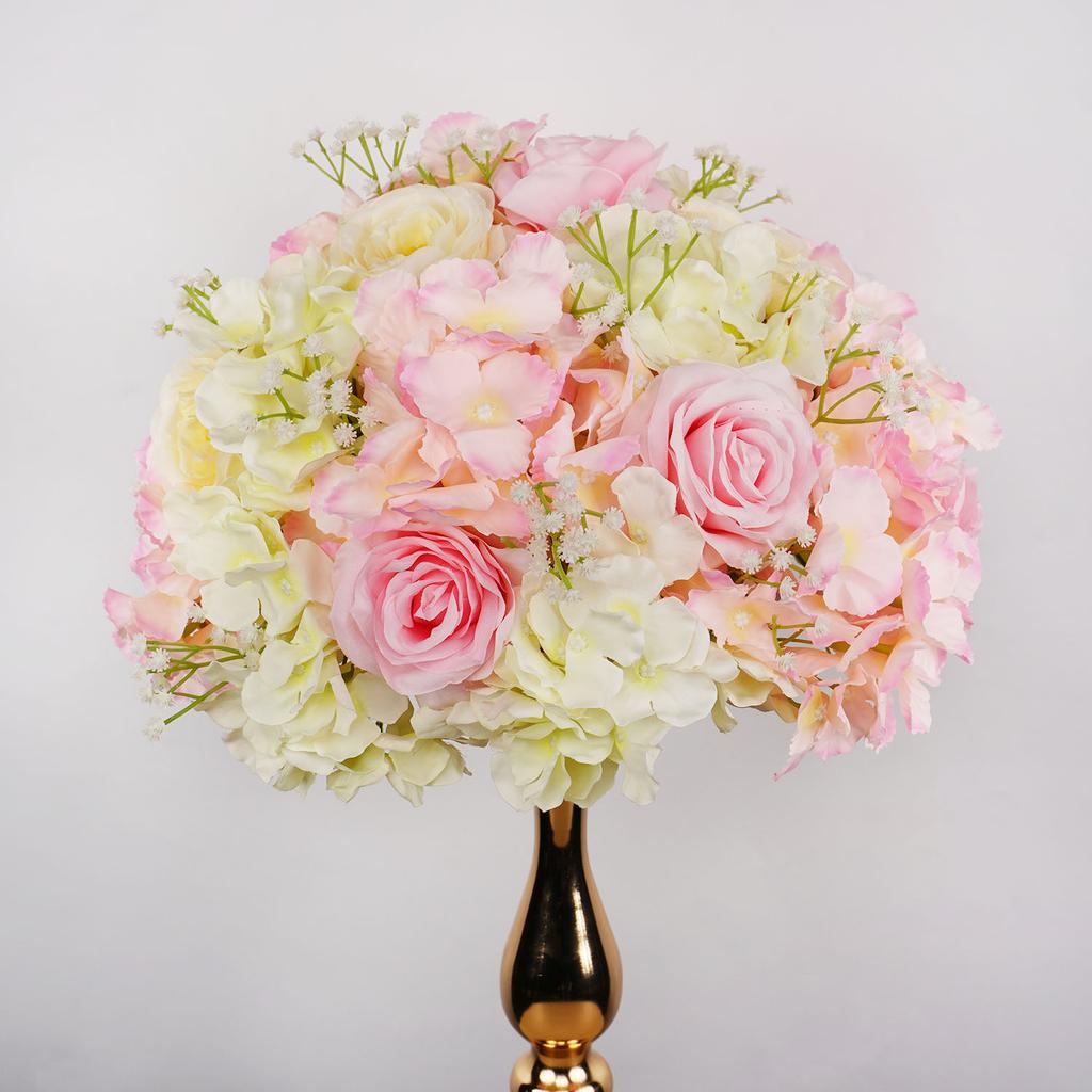 Artificial Wedding Flower Ball Table Flores Arificiales Decoracion Flower Rose Valentine's Day Stage Party Banquet Decoration