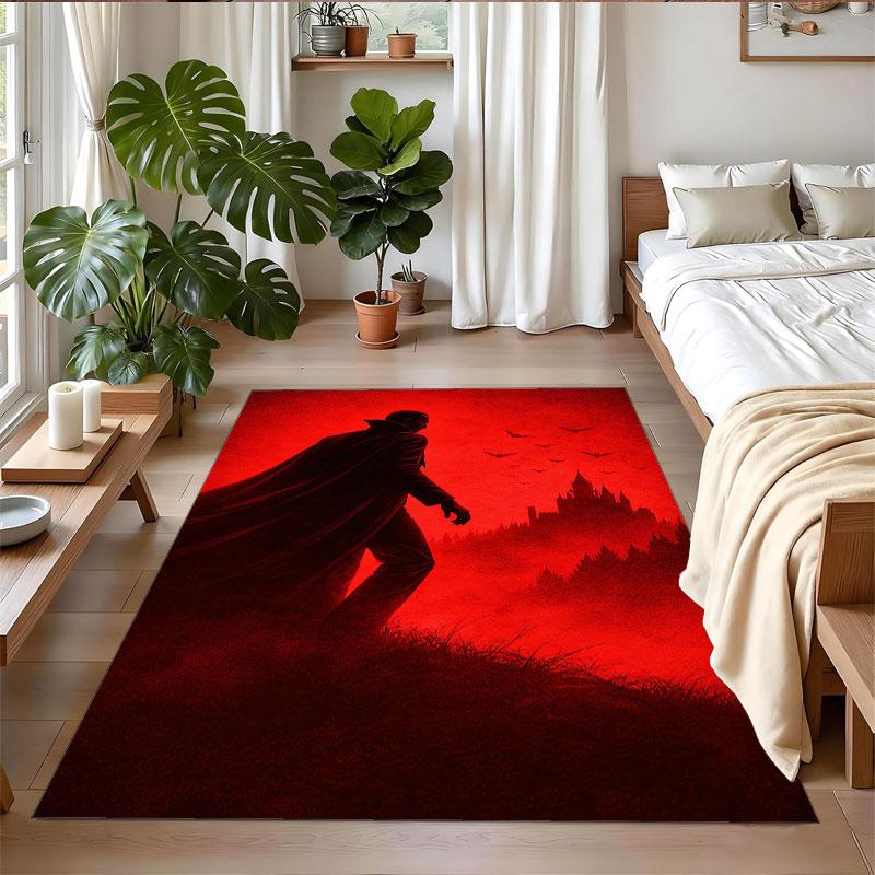 Crystal Velvet Rug Soft Non Slip Indoor Floor Mat Home DecorDracula