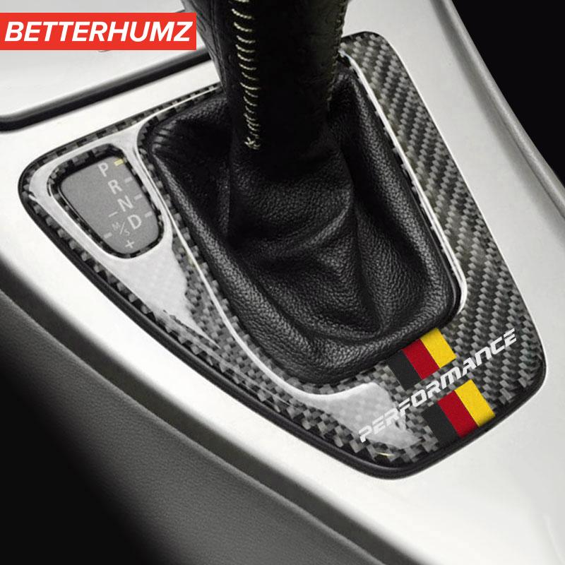 Kohlefaser Für BMW E90 E92 E93 2005-2012 Auto Mittelkonsole CD-Panel Verkleidung Aufkleber Tuning Abdeckung Dekor Auto Innenzubehör