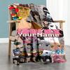 Roblox 14 Personalized Text Blanket Gift Personalized Blanket Comfortable Perfect for Home Decor Sofa Living Room Picnics Four Seasons Universal