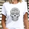 Sugar Skull T-Shirt, Mexico Day of the Dead Design, Unisex Funny Tee Unisex T-Shirt