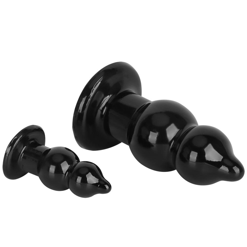 Extra Large Black Tapered Anal Plug for Stretching, Fisting, Men & Women – Super Wide Design for Relaxed Play
