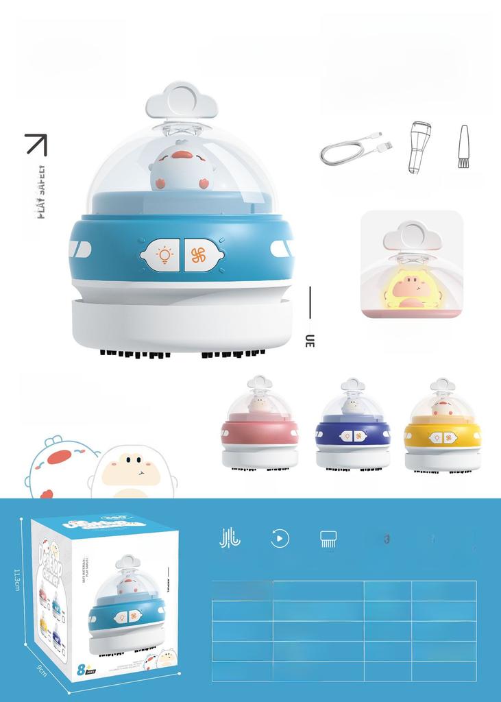 USB Rechargeable Desktop Vacuum Cleaner & Mini Dust Sweeper