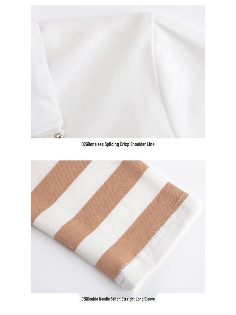 Women's Slimming Long Sleeve T-Shirt - Pure Color, Versatile Base Layer for Spring/Summer