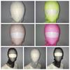 Zircon Rhinestone Head Mask Mesh Mask Turban Hat Elegant Fishnet Headhood  Carnival