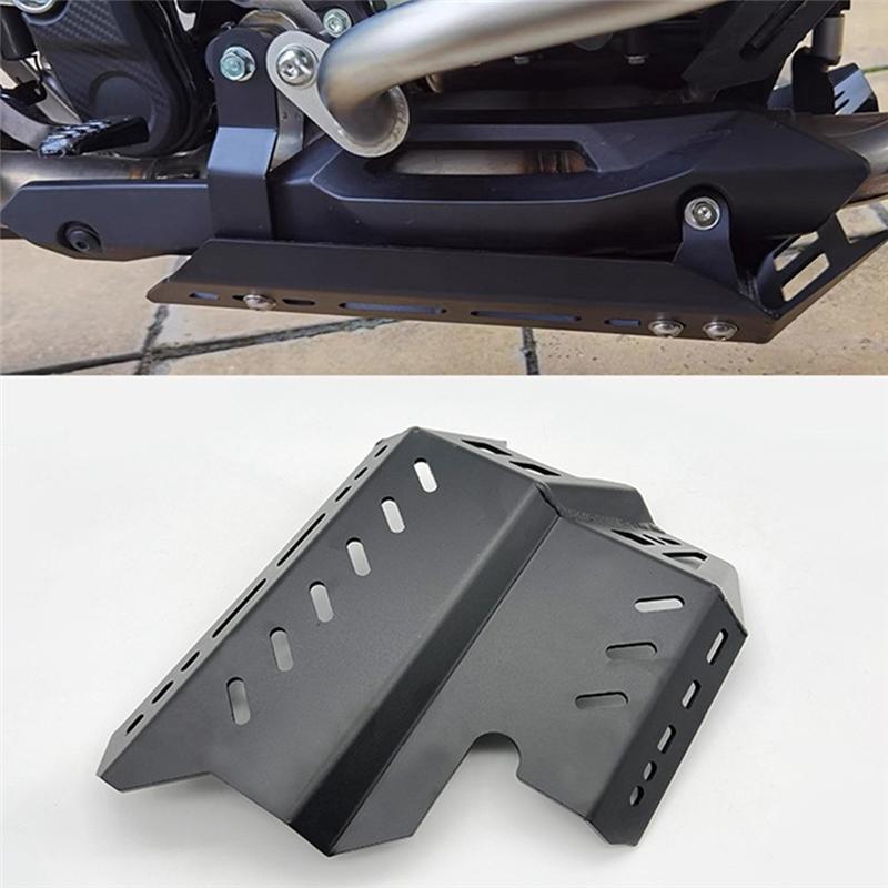 ABLZ-Motorcycle Engine Protection Cover Chassis Under Guard Skid Plate Replacement Parts For Honda CB500X CB400X - (Silv