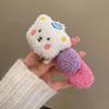 Colorful Lamb Headband Anti-Slip Soft Plush Face Washing Hair Pin Cartoon Bear Decor Makeup Hair Hoop
