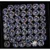 Natural White Sapphire Loose Gemstone 50 pcs Lot Round Cut September Birthstone for Gem Collections