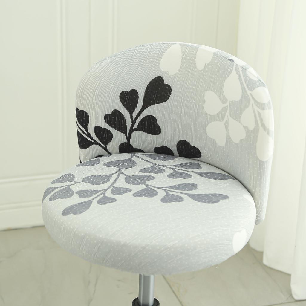 Universal Arc-shaped Chair Cover Cushion Backrest Computer Office Negotiation Meeting Seat Cover Milk Tea Shop Chair Stool