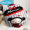Custom Name Umbrella Heartfelt Pucca Moment Umbrella 8-Frame for Travel, Camping, Casual Lightweight Portable, Essential for Family Gifts