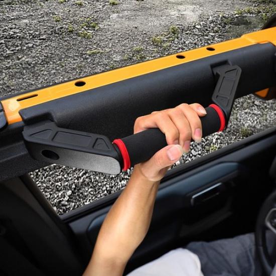 2pcs Top Roll Bar Grab Handle Protection Cover For Ford Bronco +Accessories