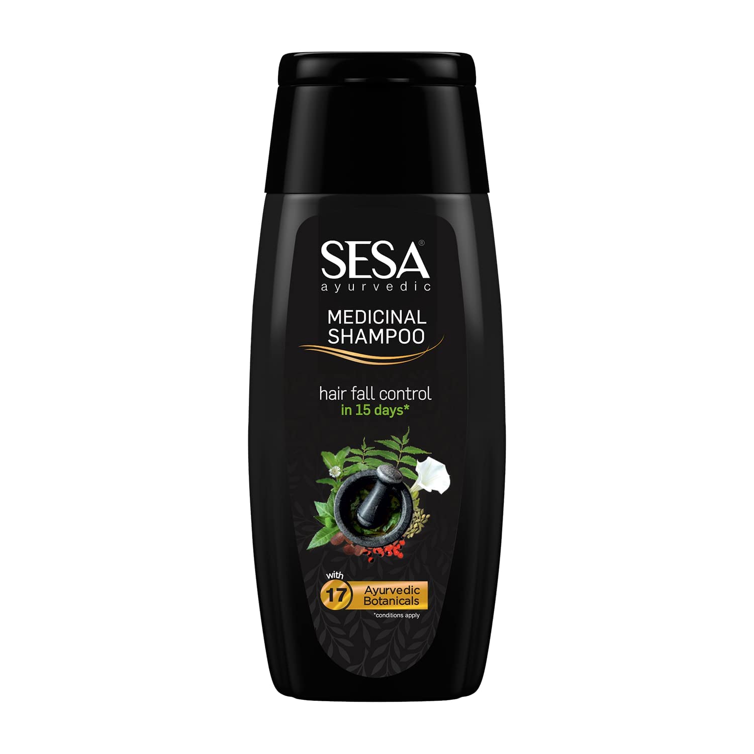 

Sesa Ayurvedic Anti Hairfall Shampoo 200Ml For Men Women | Smooth Shine Boost | Scalp Care | Anti Dandruff Herbal Hair Cleanser