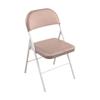 2PCS PU Leather Split Chair Cover Removable Seat and Back Cover Folding Chair Cover  Outdoor Wedding