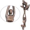 Resin Abstract Art Statue Couple Men Elevator Women Dancing Statue Ornament